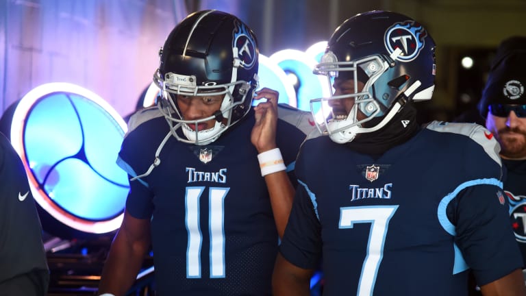 Tennessee Titans Starting QB Today vs. Texans