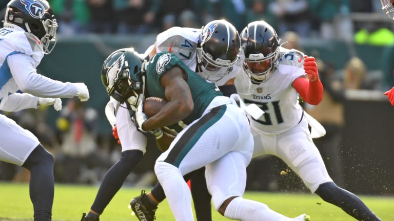 Eagles vs. Titans: Live updates, analysis as A.J. Brown buries ex-team