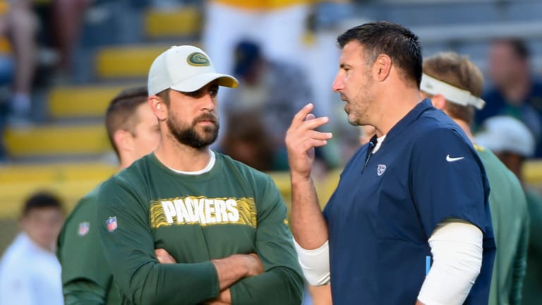 aaron rodgers in a titans jersey