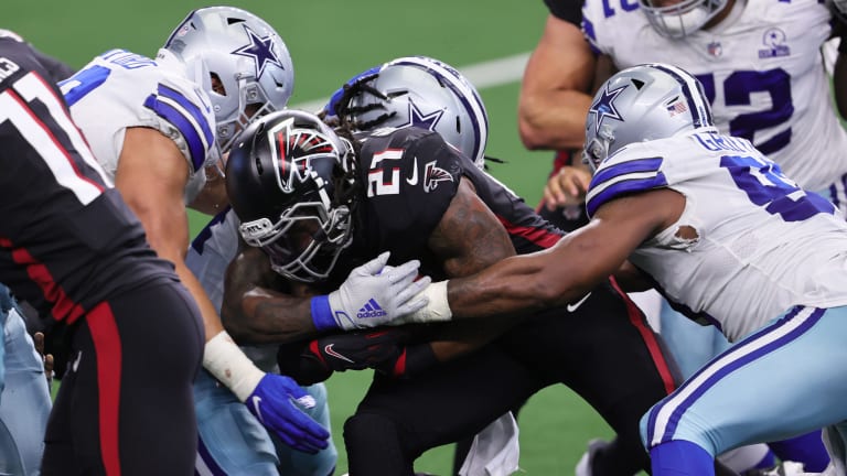 The Cowboys Can’t Let A Struggling Falcons Run Game Find Itself