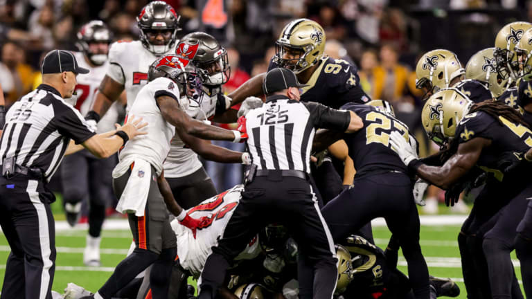 Bucs' Mike Evans receives one-game suspension over brawl with Saints'  Marshon Lattimore