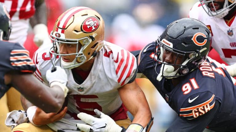 Bears try to find footing against struggling 49ers