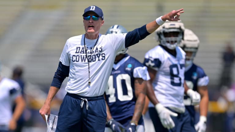 Dallas Cowboys wide receiver KaVontae Turpin (9) returns a punt