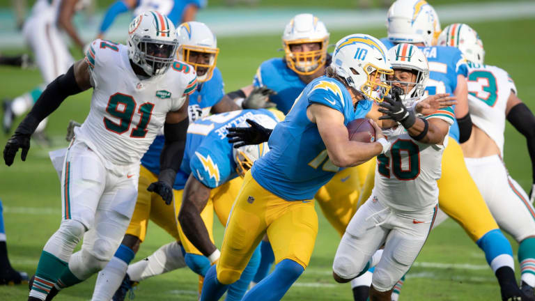 The Miami Dolphins stand in the way of Justin Herbert Making History - A to  Z Sports