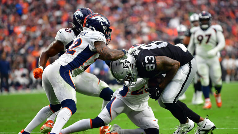 Texans' Run Defense Struggles Badly In Loss To Raiders