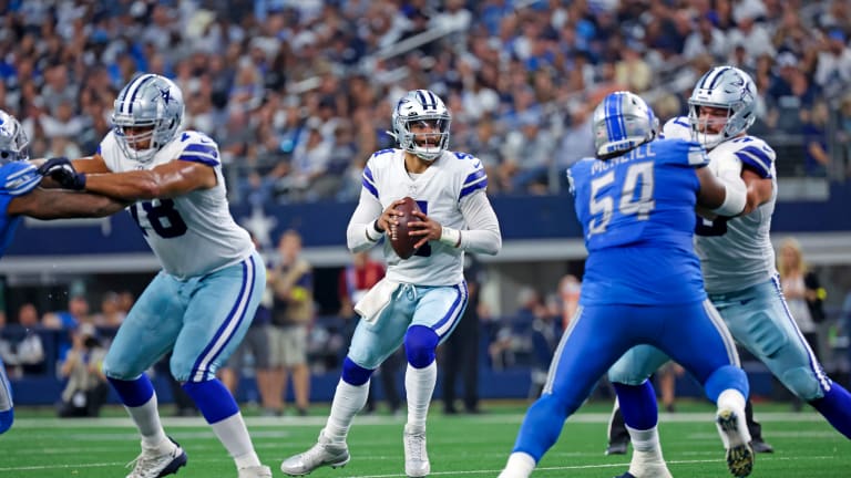 Dallas Cowboys get huge day from Dak Prescott to beat Detroit Lions