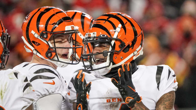 Bengals' Joe Burrow describes bond with Ja'Marr Chase, 'Joe Cool