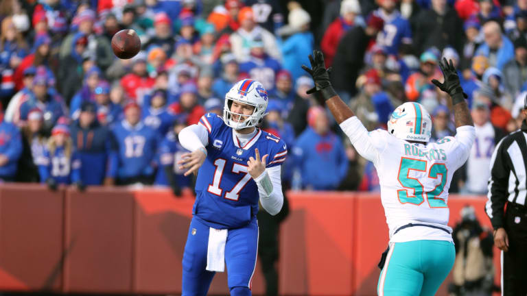 Vic Fangio vs. Josh Allen fascinating Dolphins-Bills Sunday storyline