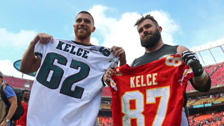 Brothers Kelce to battle in Kansas City