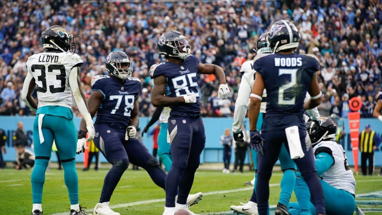 Jaguars defeat Titans 36-22 in Nashville for first time in nine years