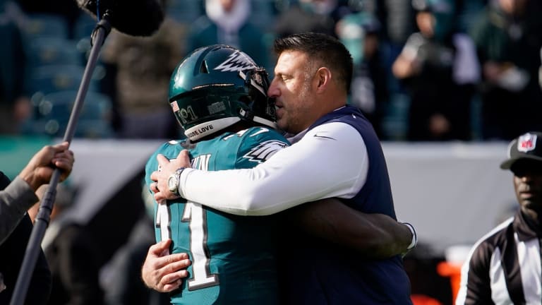 EAGLES STOLE AJ BROWN FROM TITANS — AND THEIR COACH IS PISSED!