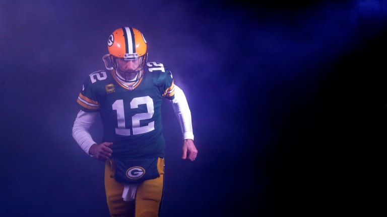 Here's What We Know About Aaron Rodgers' NFL Helmets