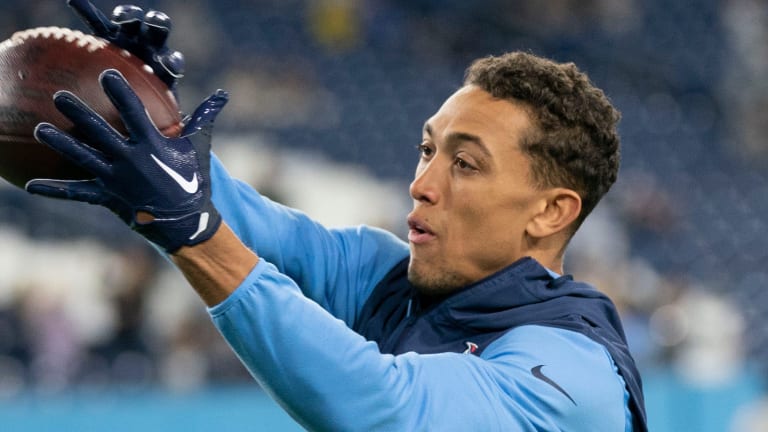 Titans adjust to limitations at wide receiver