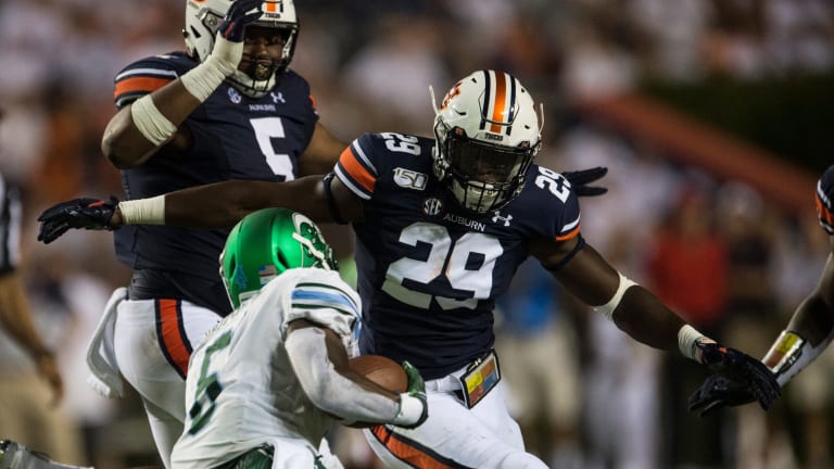 Breaking down Auburn Tigers EDGE rusher Derick Hall's college highlights