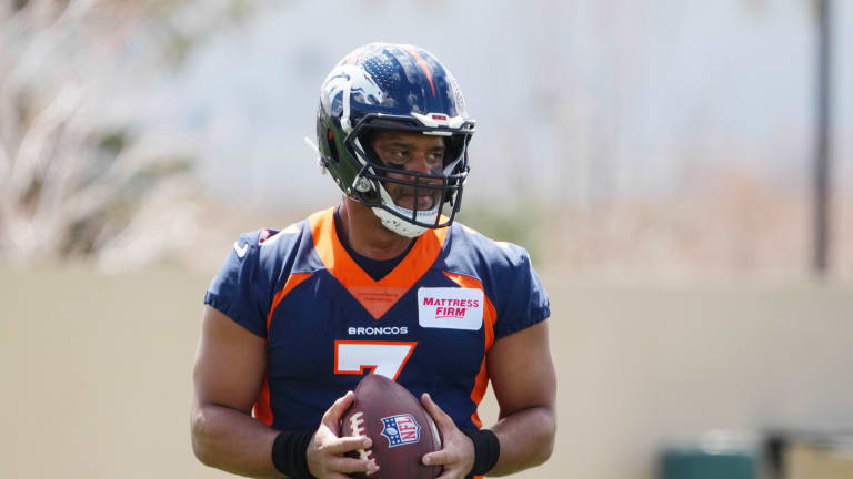 Russell Wilson, No. 1 offense cook at end of Broncos practice - Denver  Sports