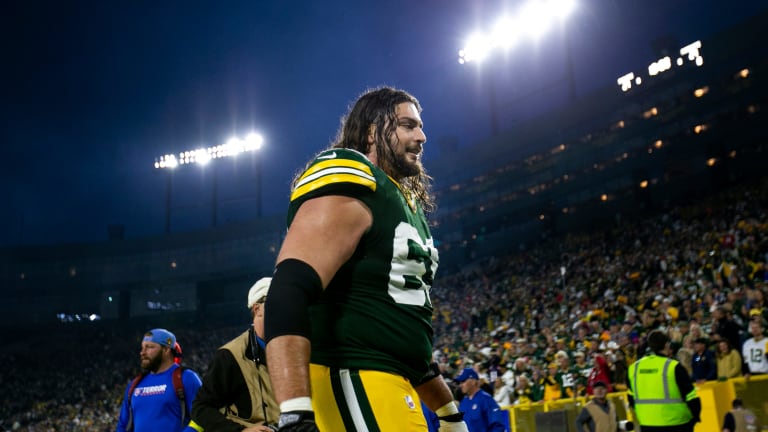 Green Bay Packers won't have left tackle David Bakhtiari vs. Texans