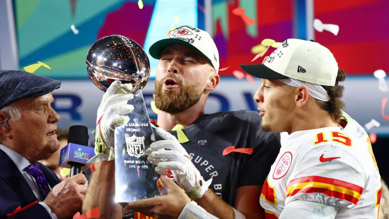 Patrick Mahomes and Travis Kelce team to get Chiefs even