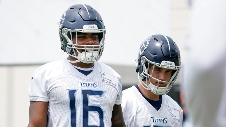 Tennessee Titans NFL football minicamp