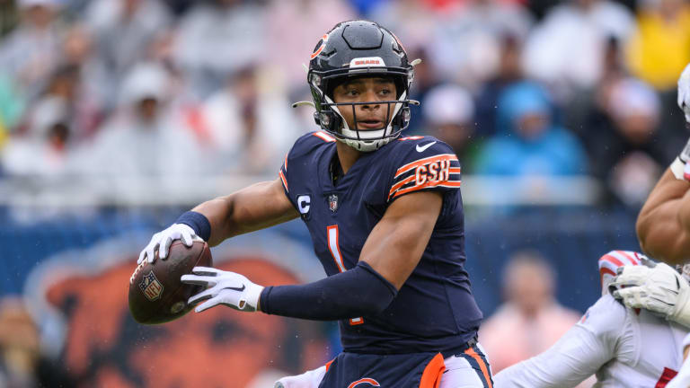 Daniel Greenberg on X: Justin Fields in a Chicago Bears uniform