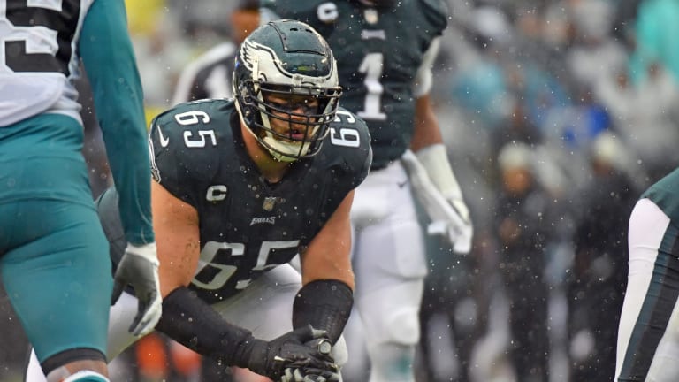 Philadelphia Eagles Jason Kelce and Miles Sanders let's Rock 2023