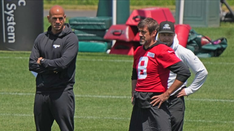 Jets' Aaron Rodgers says 'they forced it down our throats' with 'Hard Knocks'  