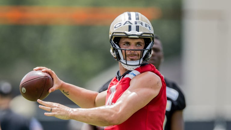 Saints QB Derek Carr 'preparing to play' in Week 4 vs. Buccaneers - A to Z  Sports