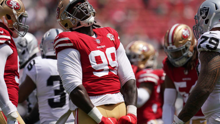 49ers Training Camp: Javon Kinlaw enjoying strong start to make-or-break  year - A to Z Sports