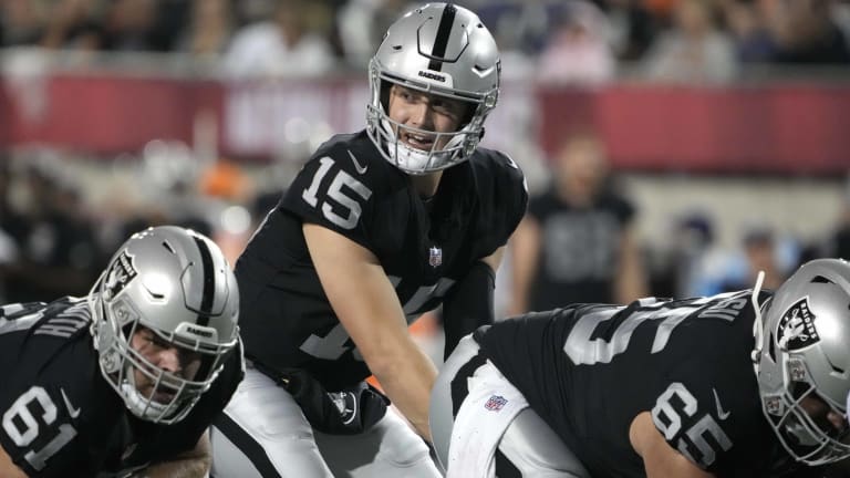 Raiders re-sign QB Chase Garbers after releasing him six days ago