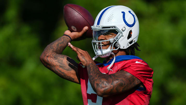 Colts: Anthony Richardson's ridiculous arm strength amazes WR