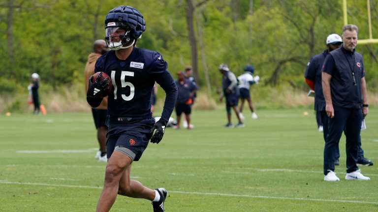 Rome Odunze is working to strengthen his connection with Caleb Williams even more during Bears Minicamp