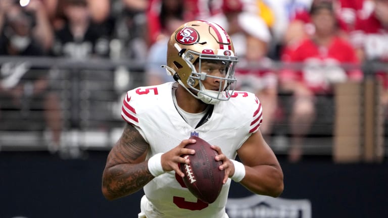 Trey Lance is throwing 'the best' the 49ers have seen, according to Kyle  Shanahan - Sactown Sports