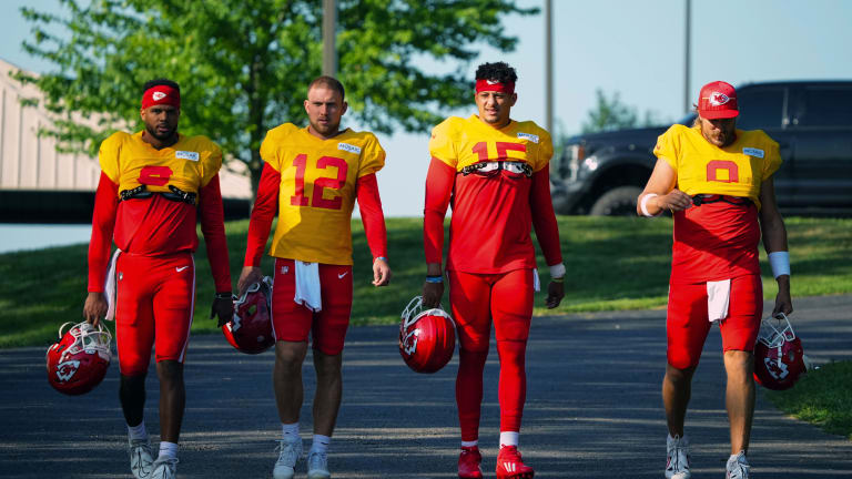 Chiefs QB Shane Buechele has a new jersey number