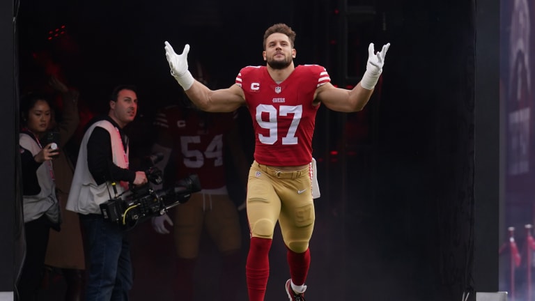 Nick Bosa's holdout going 'exactly' how 49ers' Kyle Shanahan expected