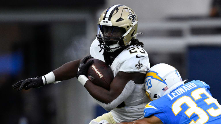 Saints reveal new jersey numbers for practice squad RB's Tony