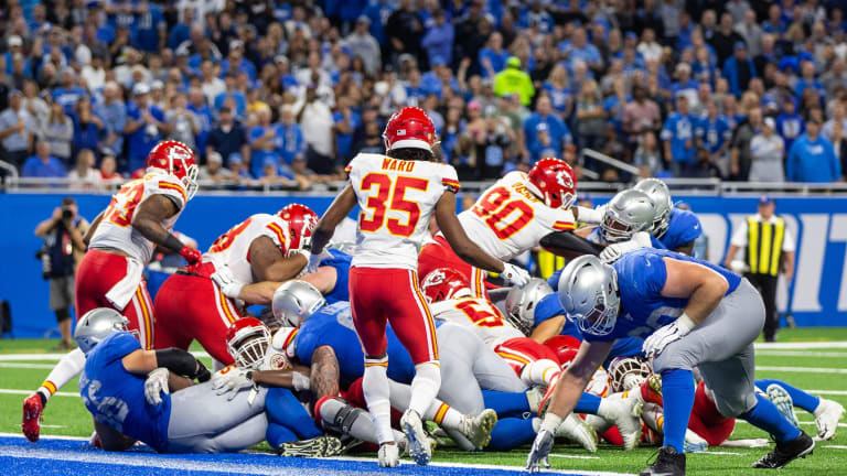 Kansas City Chiefs have opposite of 'Banner Night' against Detroit Lions