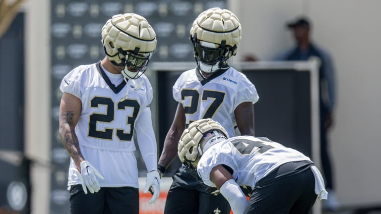 Who will start alongside Saints CB Marshon Lattimore?