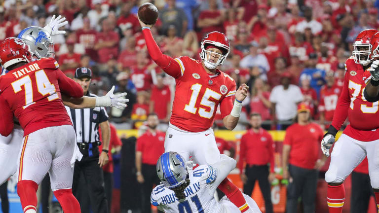 Patrick Mahomes says Chiefs' loss to Lions was 'embarrassing'