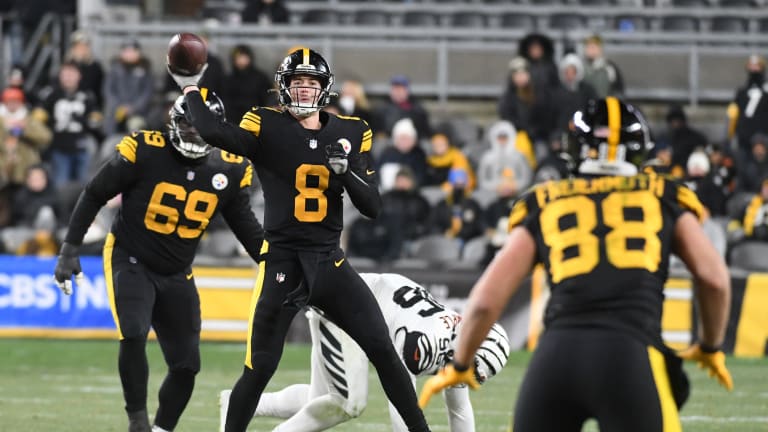 Steelers' Kenny Pickett finds Pat Freiermuth for first TD of 2023