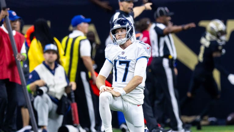 Tennessee Titans QB Ryan Tannehill benched after throwing pick-six