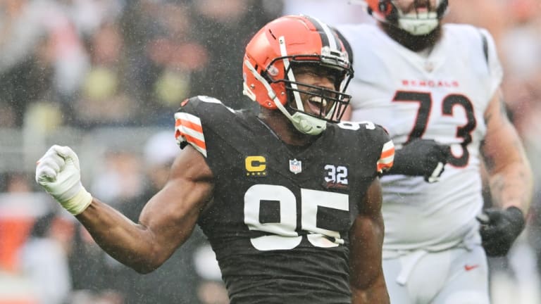 Myles Garrett says the Pro Bowl is the 1st step 'and the season's