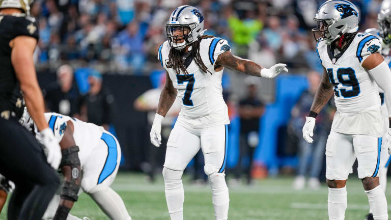 Panthers linebacker Shaq Thompson expected to miss remainder of season with  broken right leg