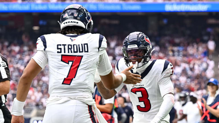 C.J. Stroud gets the start at quarterback for the Houston Texans