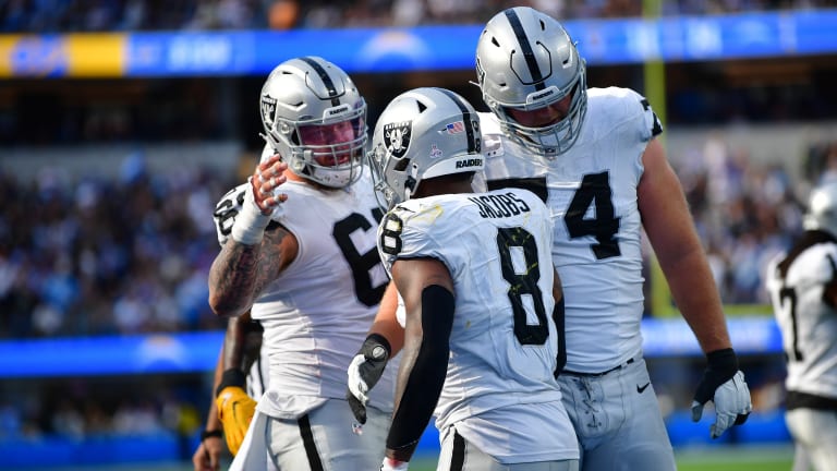 Raiders' 2022 slow start on offensive line shows the 2023 unit can get  going soon - A to Z Sports