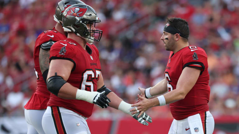 Buccaneers may have saved Luke Goedeke's career - A to Z Sports