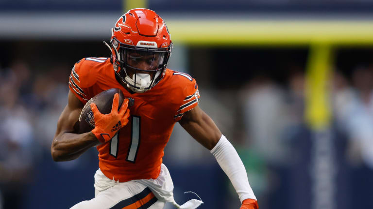 Chicago Bears rookie WR Darnell Mooney continuing to exceed expectations