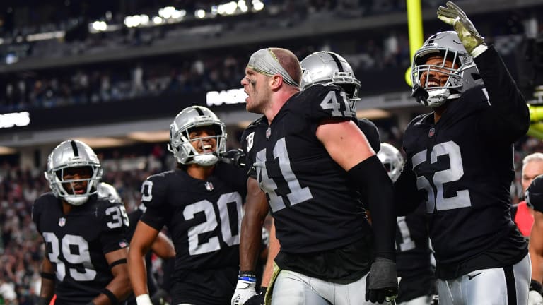 Raiders LB Robert Spillane says it's the Raider way moving forward