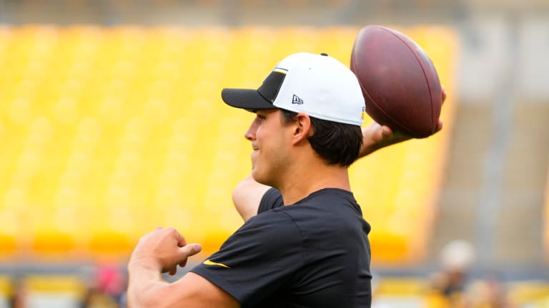 Should Mason Rudolph get the start at QB for Steelers? - Behind