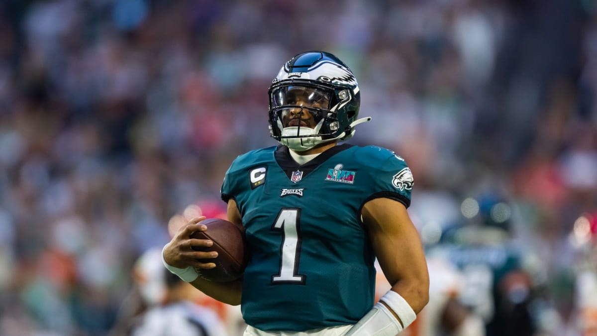 Philadelphia Eagles, Jalen Hurts headed to Super Bowl LLVII, Get gear the  players wear 