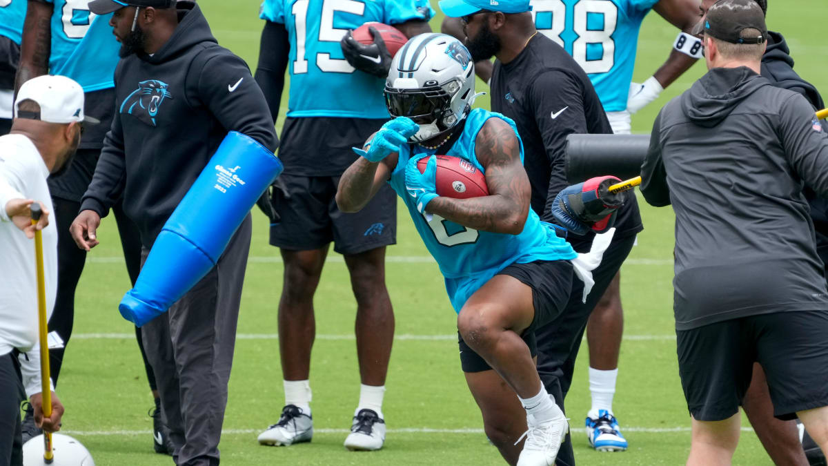 Miles Sanders ready to 'get back to work,' eager to show what he can do and  be for the Panthers - A to Z Sports