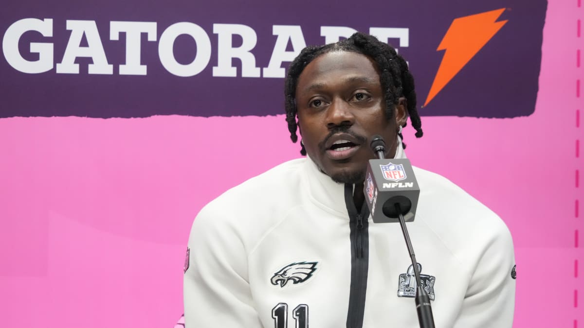 A.J. Brown opens up about his hero during Eagles vs Chiefs Super Bowl week